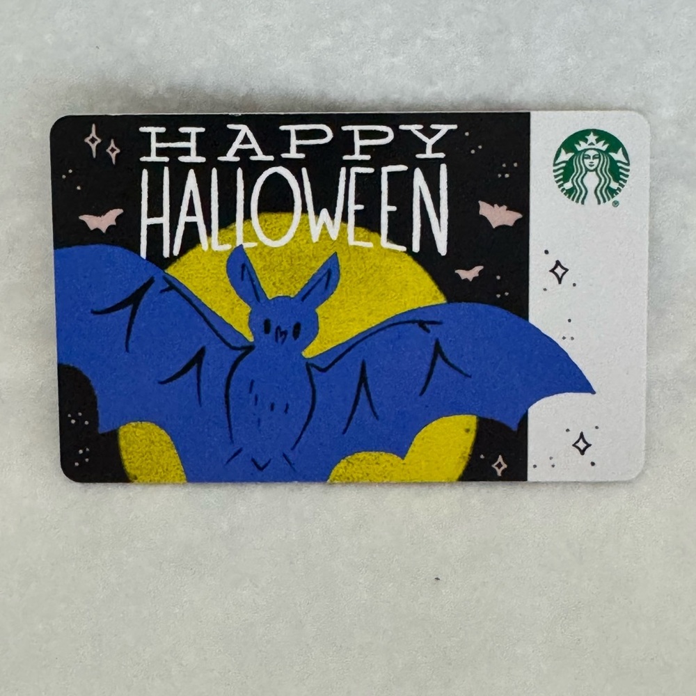 2019 Starbucks HALLOWEEN Gift Card